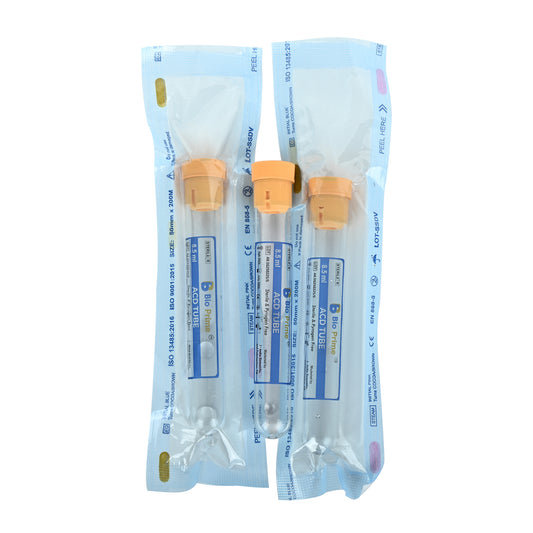 BIO PRIME – ACD + GEL + BIOTIN Tube (PRP Blood collection tube) – Advanced PRP Tubes for Nourishing and Effective Treatments.