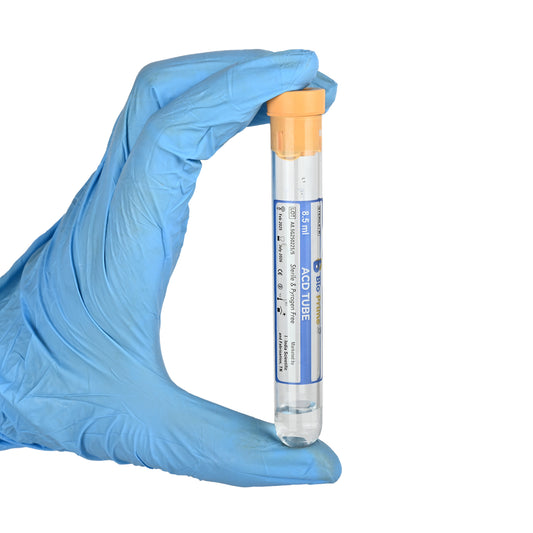 BIO PRIME – ACD + GEL Tube (PRP Blood collection tube) – Enhanced Separation for Superior PRP Results.